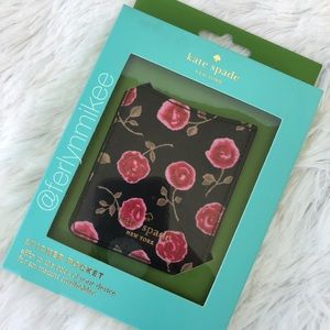 NWT Kate Spade Hazy Rose Pocket Sticker